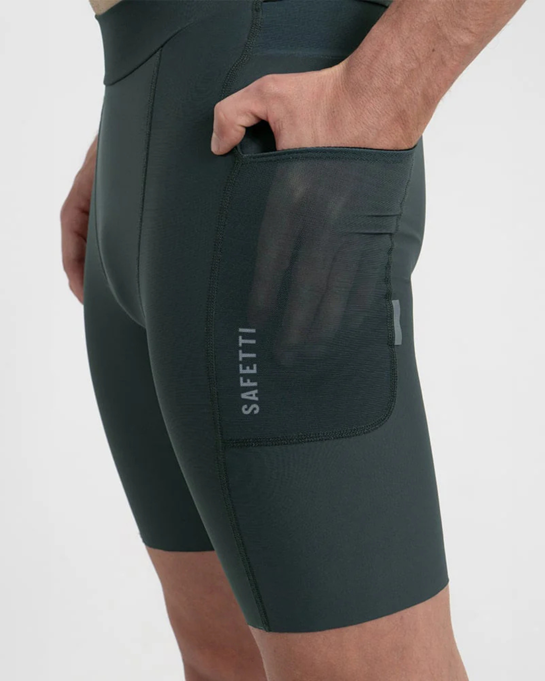 LICRA RUNNING SAFETTI TITÁN 2.0 GRIS HOMBRE