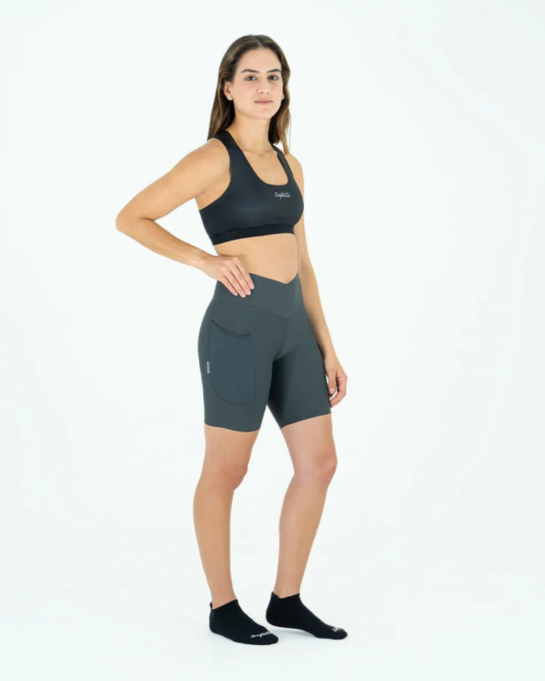 LICRA RUNNING TITÁN SAFETTI GRIS DAMA