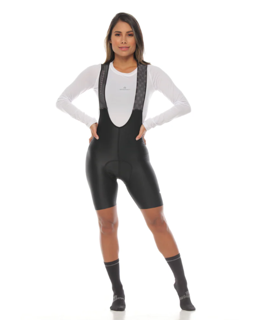 PANTALONETA CON TIRAS WINNER HIBRID NEGRA DAMA