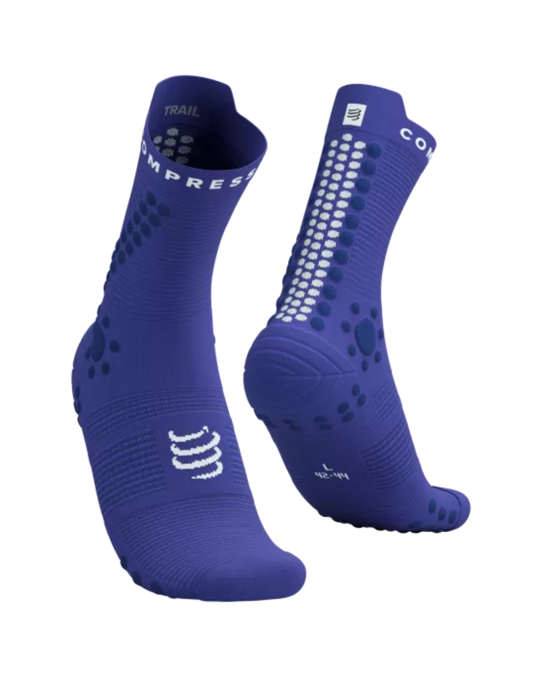 MEDIAS COMPRESSPORT PRO RACING V4.0 TRAIL - AZUL / NEGRO UNISEX