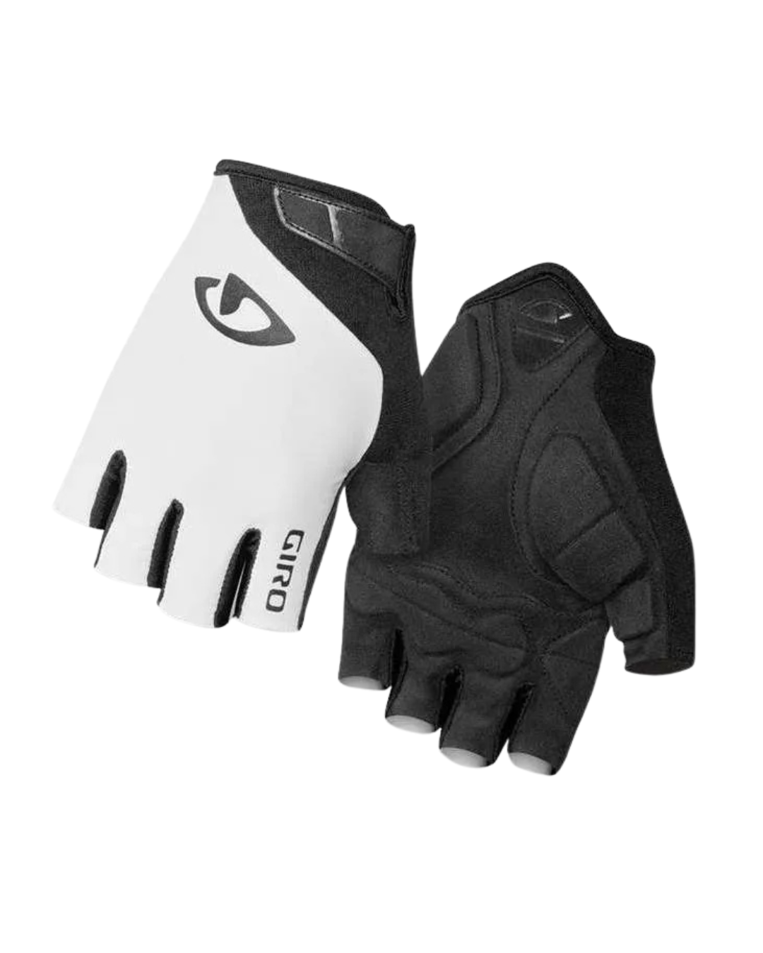 GUANTES CICLISMO GIRO JAG DEDO CORTO BLANCO UNISEX