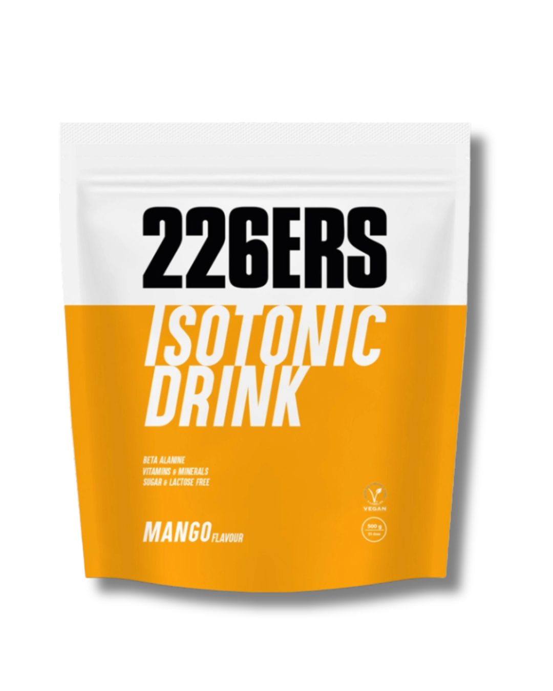 BEBIDA ISOTÓNICA 226ERS - VEGAN ISOTONIC DRINK - INTENSIVE PHYSICAL EXERCISE 500 G/ DIFERENTES SABORES
