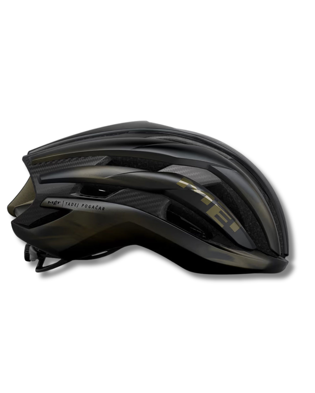 CASCO RUTA MET TRENTA 3K CARBON MIPS NEGRO/ TADEJ POGAČAR EDITION