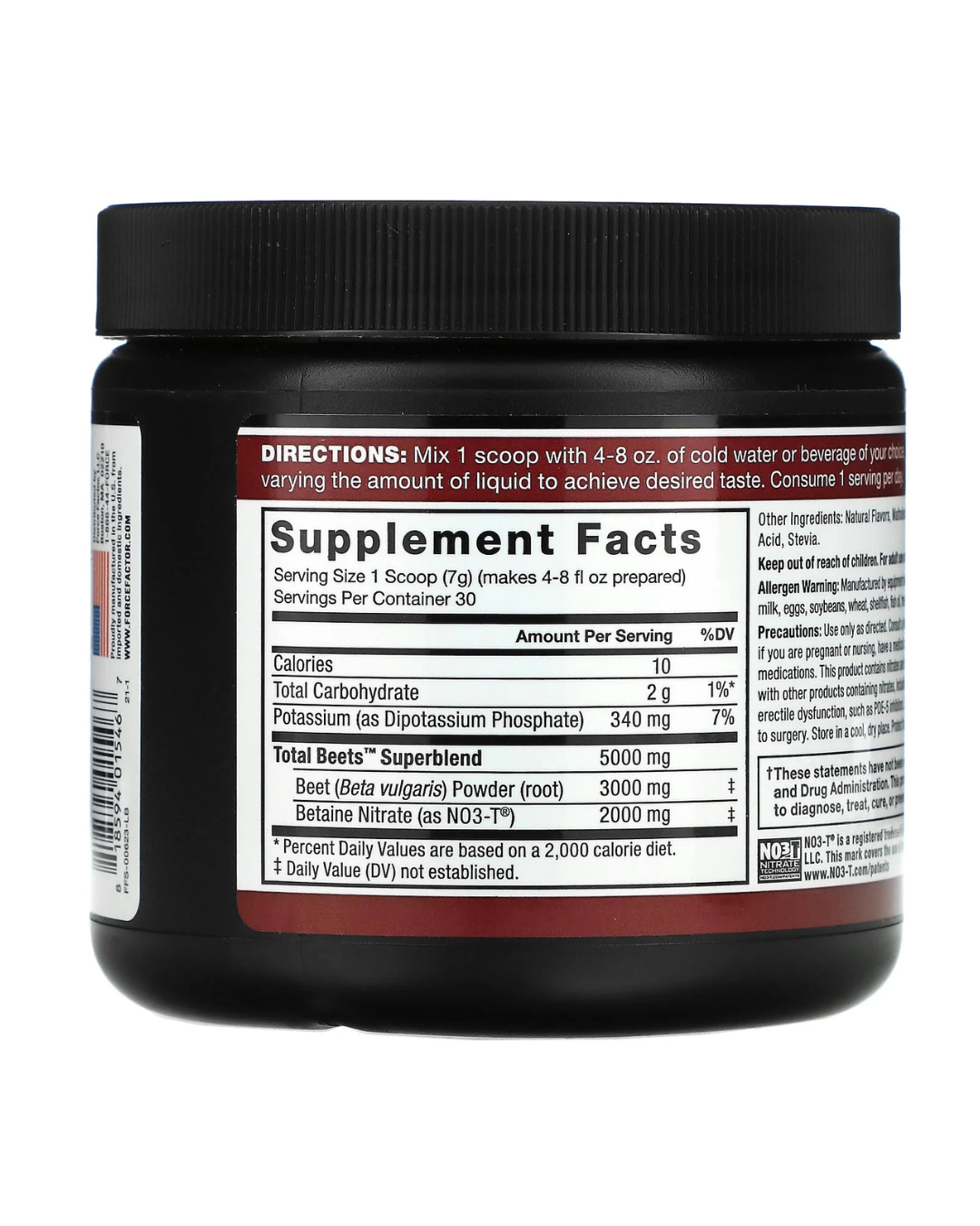 REMOLACHA FORCE FACTOR TOTAL 30 SERVICIOS