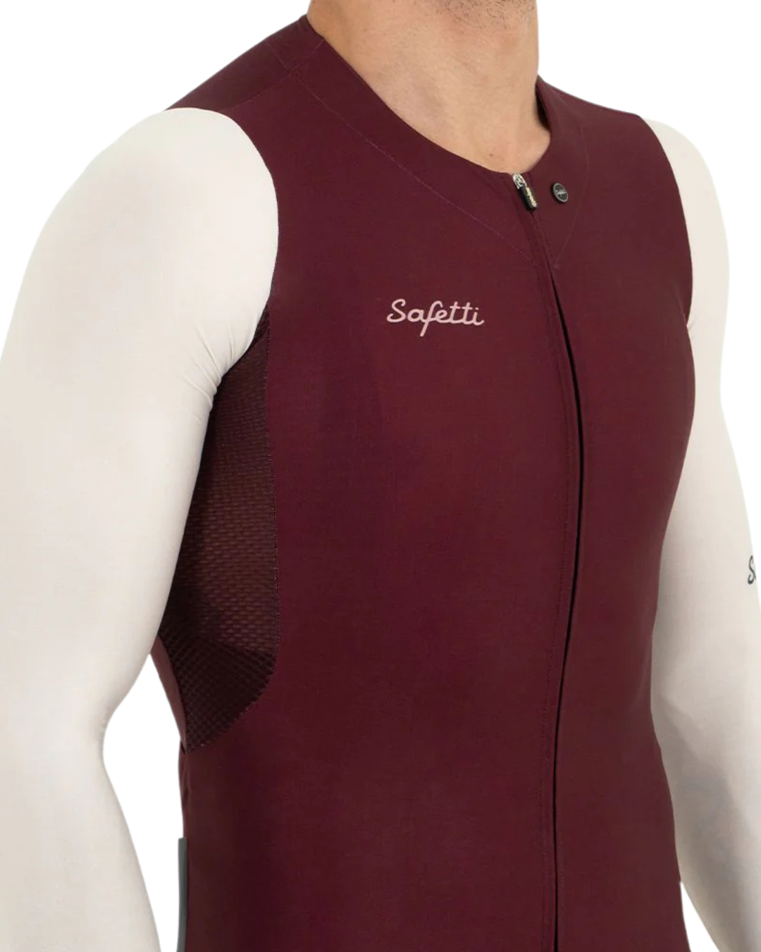 JERSEY ML SAFETII IVORY WINE PARA HOMBRE