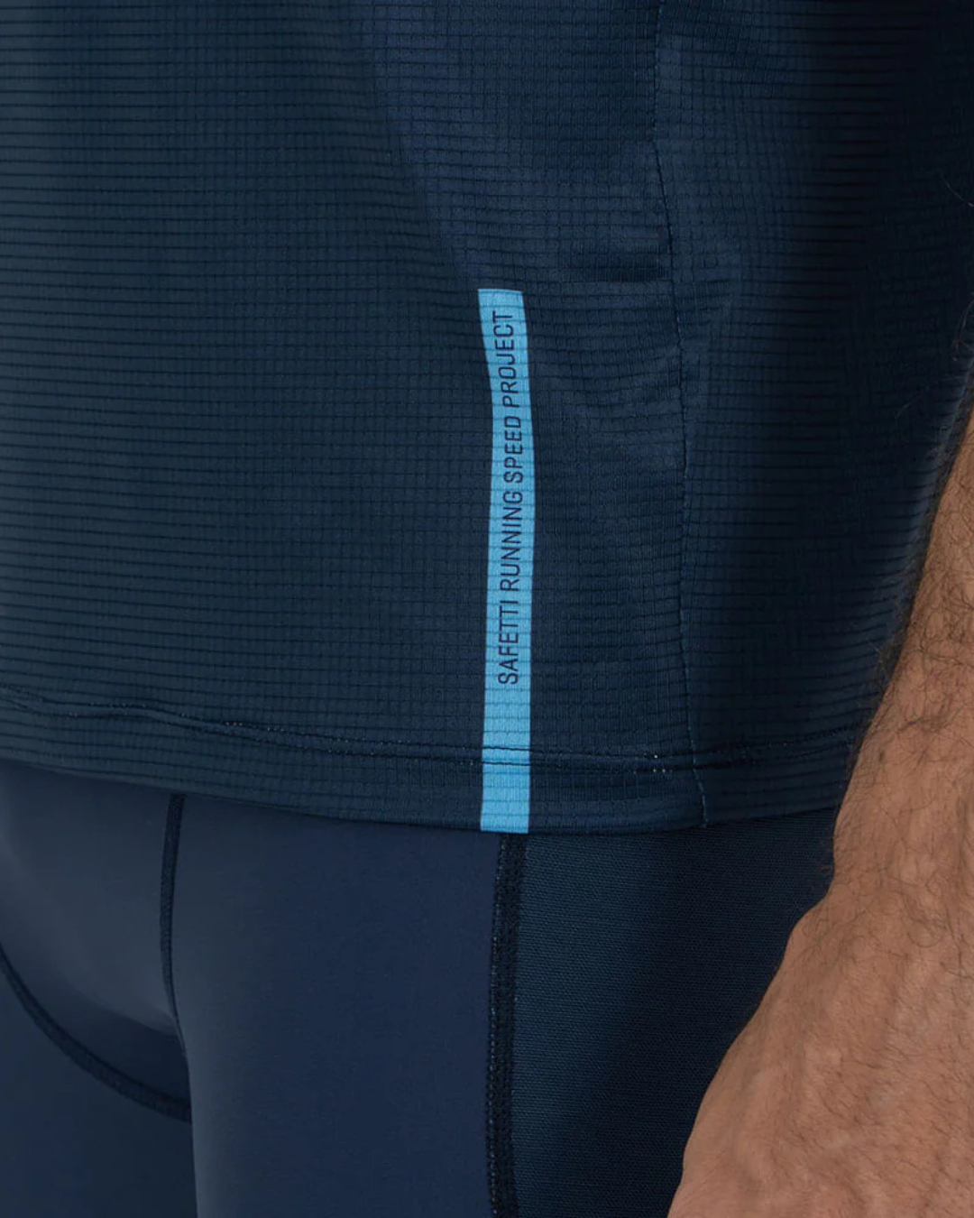 CAMISETA RUNNING SAFETTI MARINHO HOMBRE