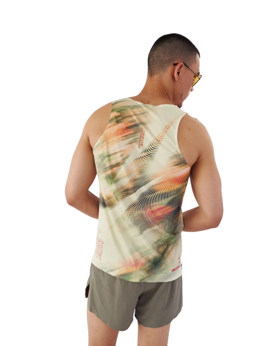 CAMISETA RUNNING ANONYMOUS SPEED VEST FLORA MANGA SISA HOMBRE