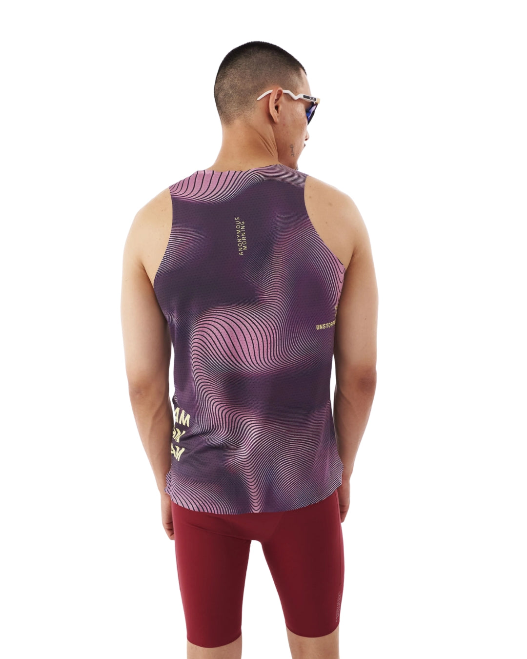 CAMISETA RUNNING ANONYMOUS SPEED VEST RUSH MANGA SISA HOMBRE