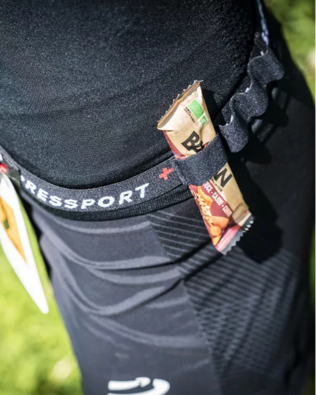 CINTURÓN COMPRESSPORT DEPORTIVO BLANCO