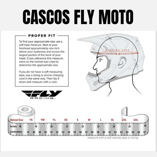 CASCO FLY RAYCE NEGRO