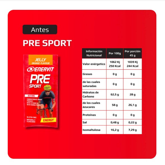 PRE SPORT - ENERVIT SPORT