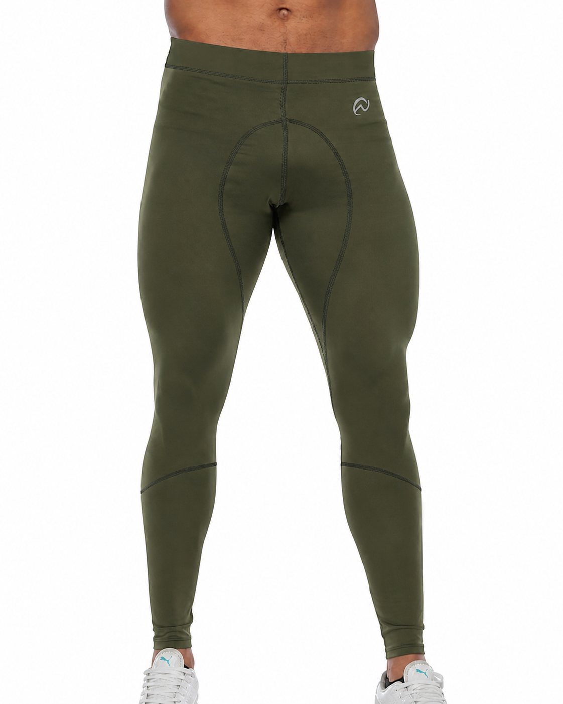 LICRAS LARGAS RUNNING NATIVOS VERDE HOMBRE