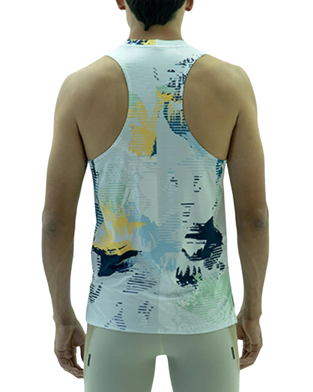 CAMISETA RUNNING SAFETTI FRACT GRIS HOMBRE