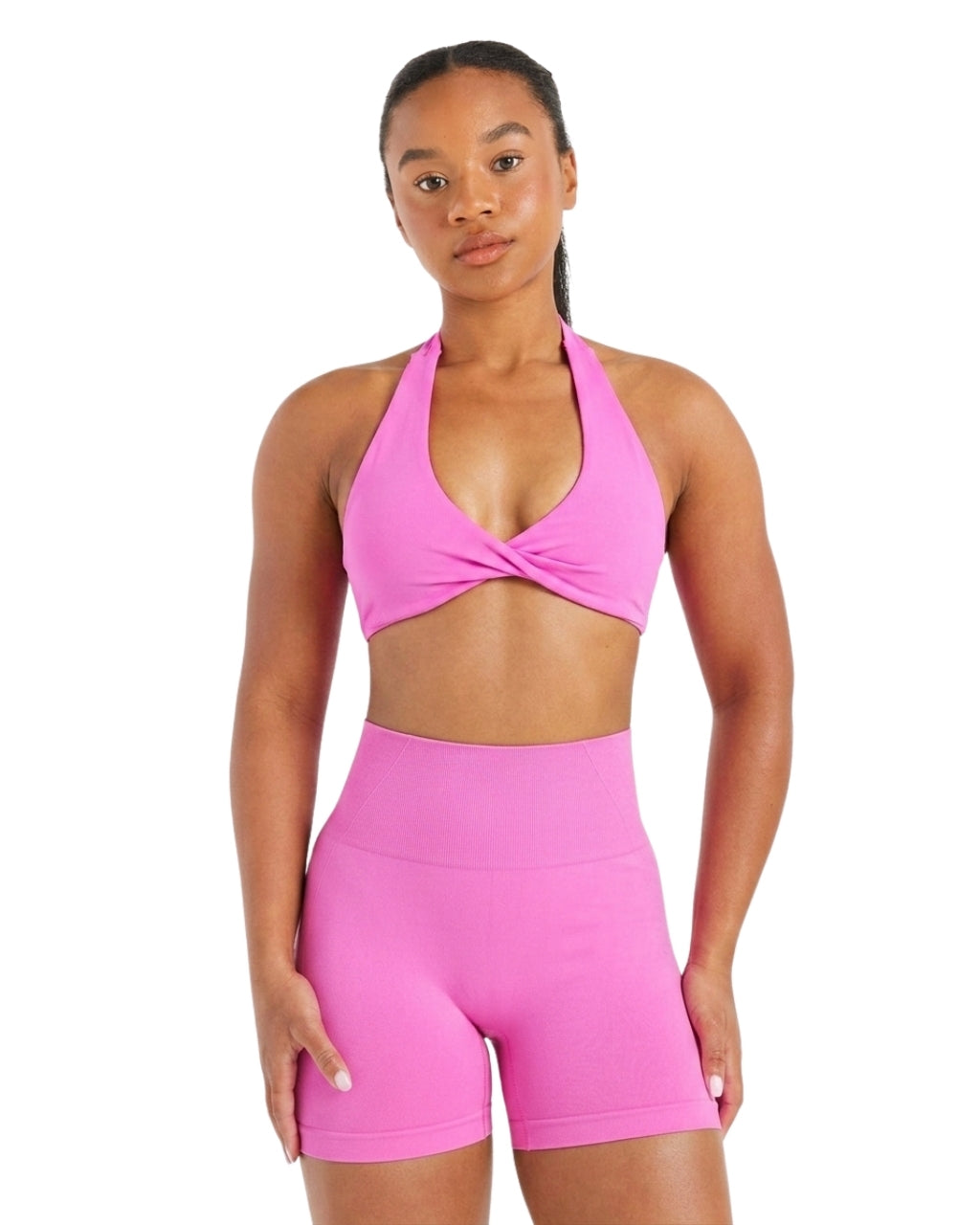LICRA CORTA RUNNING EM ROSA DAMA