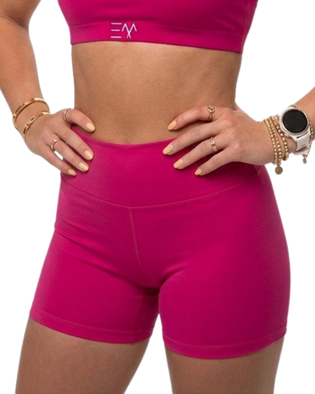 LICRA CORTA RUNNING EM FUCSIA DAMA