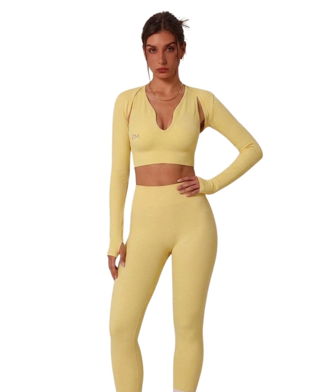 LEGGINS RUNNING EM AMARILLO DAMA
