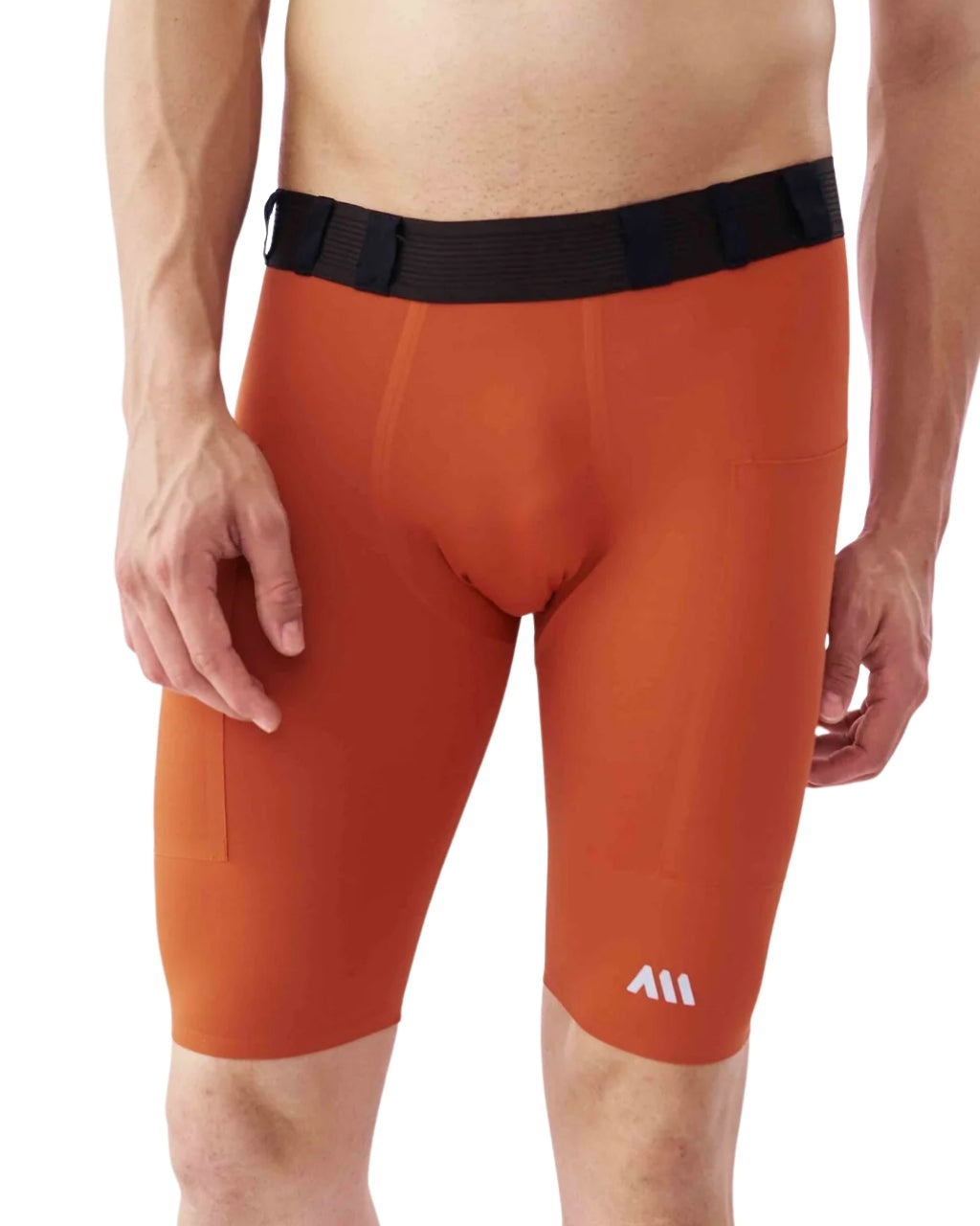 LICRA RUNNING ANONYMOUS RACE SPEED TERRACTOTA HOMBRE