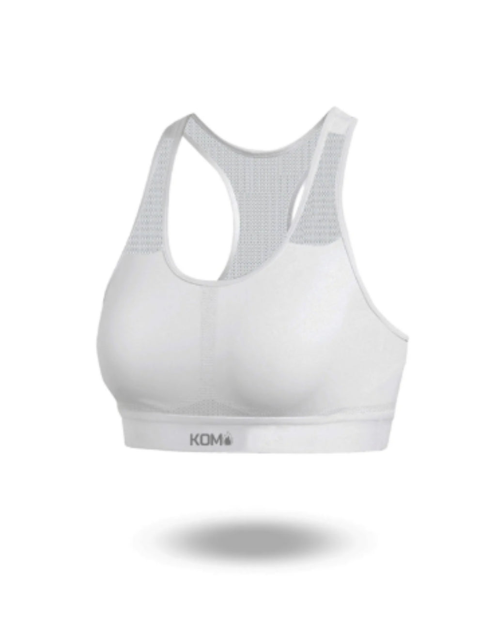 TOP KOM EN MICROFIBRA BLANCO DAMA