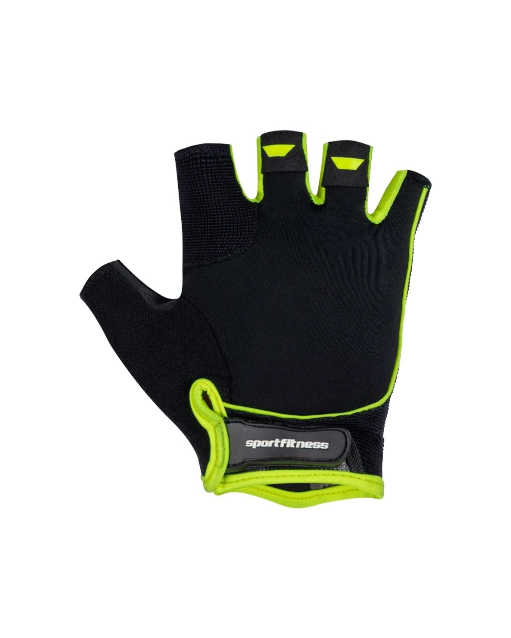 GUANTES CICLISMO SPORTFITNESS DEDO CORTO NEON UNISEX