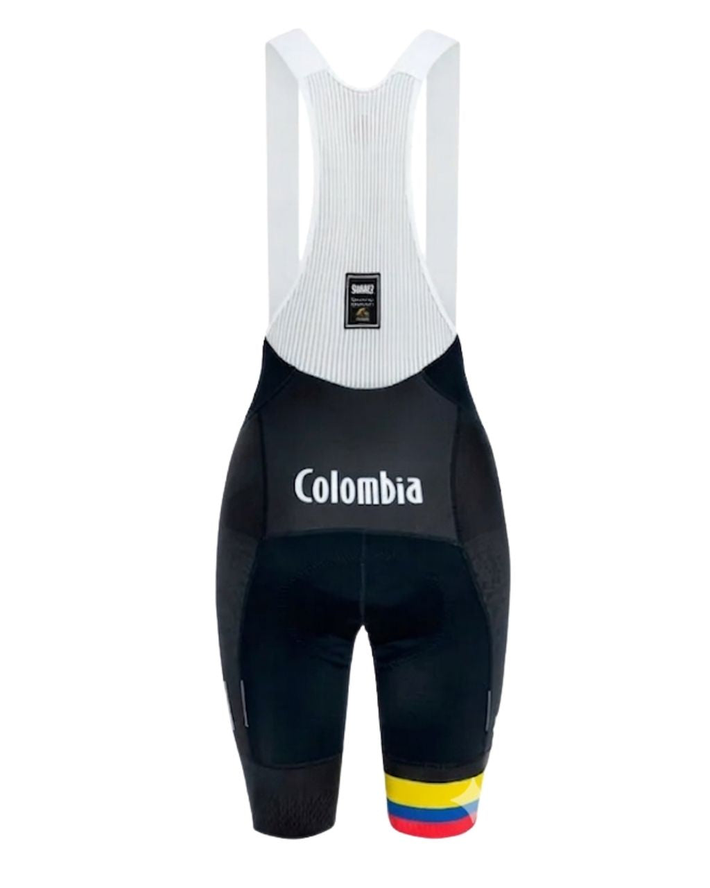 PANTALONETA CON TIRAS CORTA SUÁREZ PERFORMANCE FEDERACIÓN COLOMBIA NEGRO DAMA