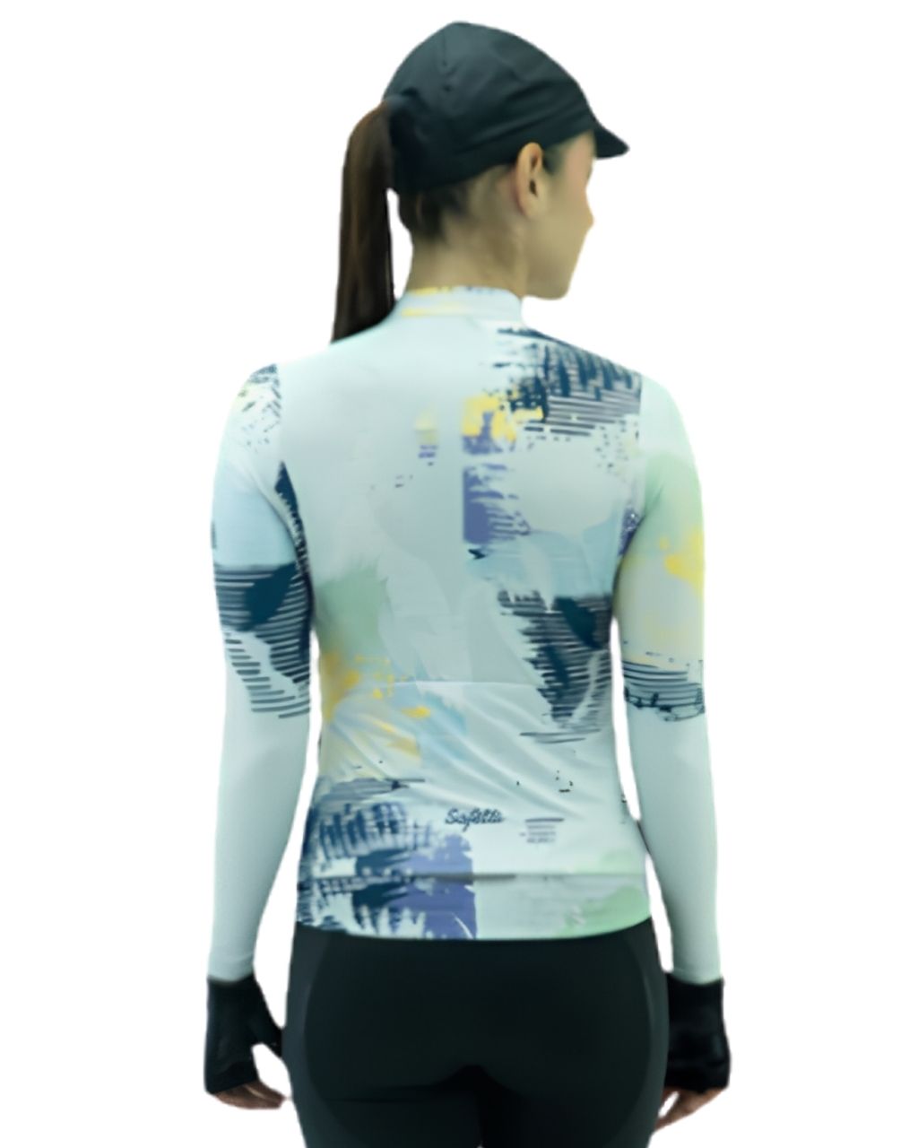 JERSEY ML SAFETTI FRACT GRIS DAMA