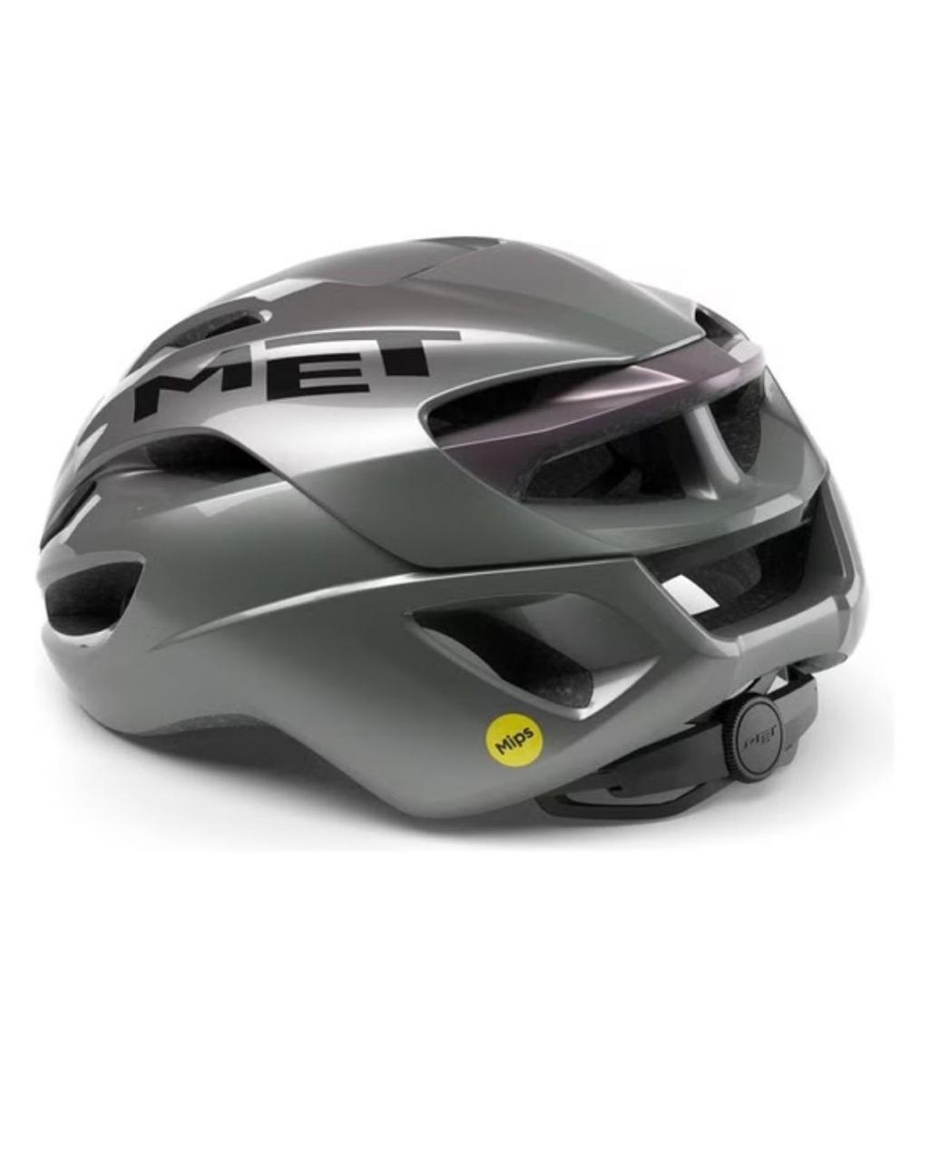 CASCO RUTA MET RIVALE MIPS GRIS