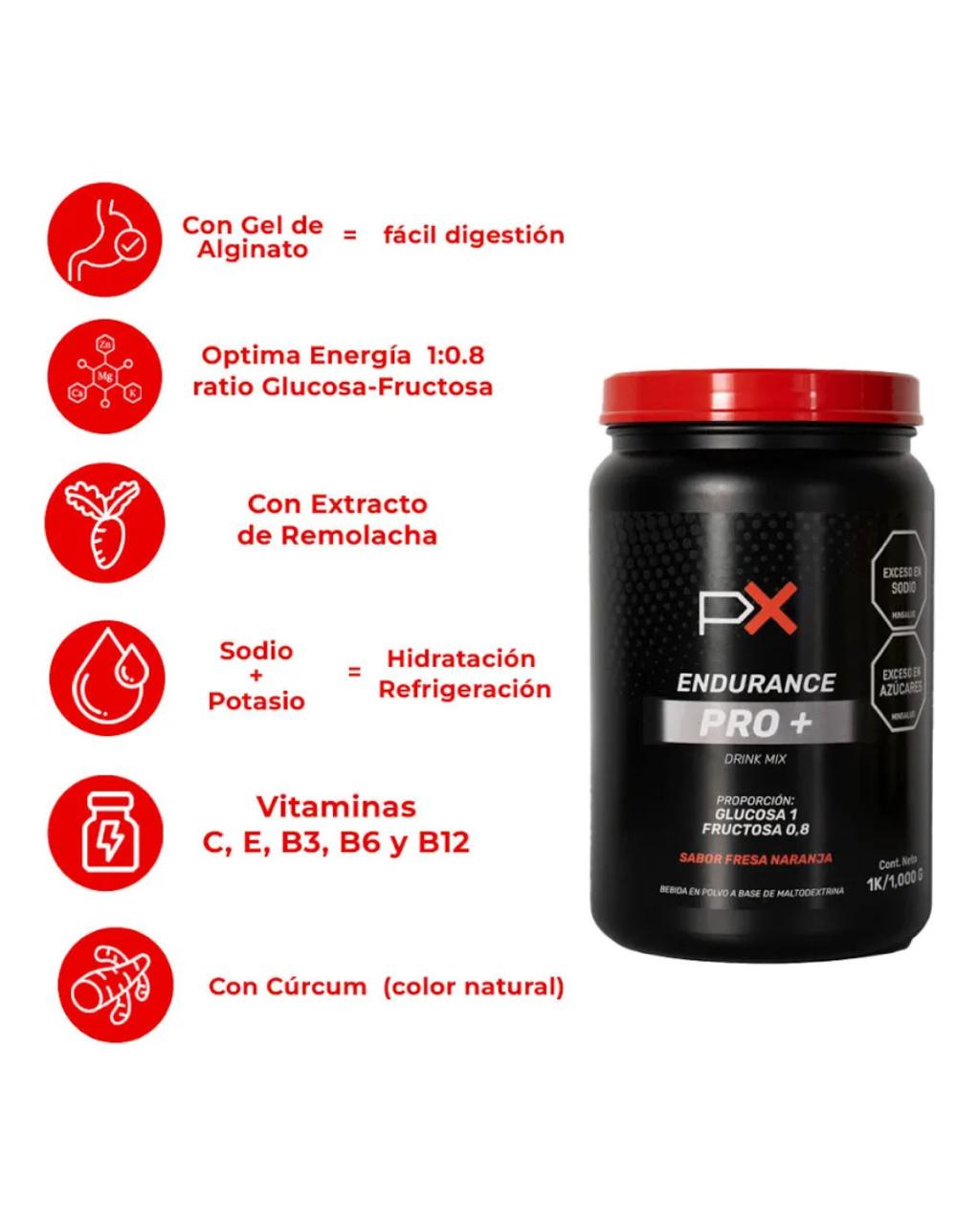 HIDRATANTE 1 KILO (1000G) de PX PRO DRINK MIX