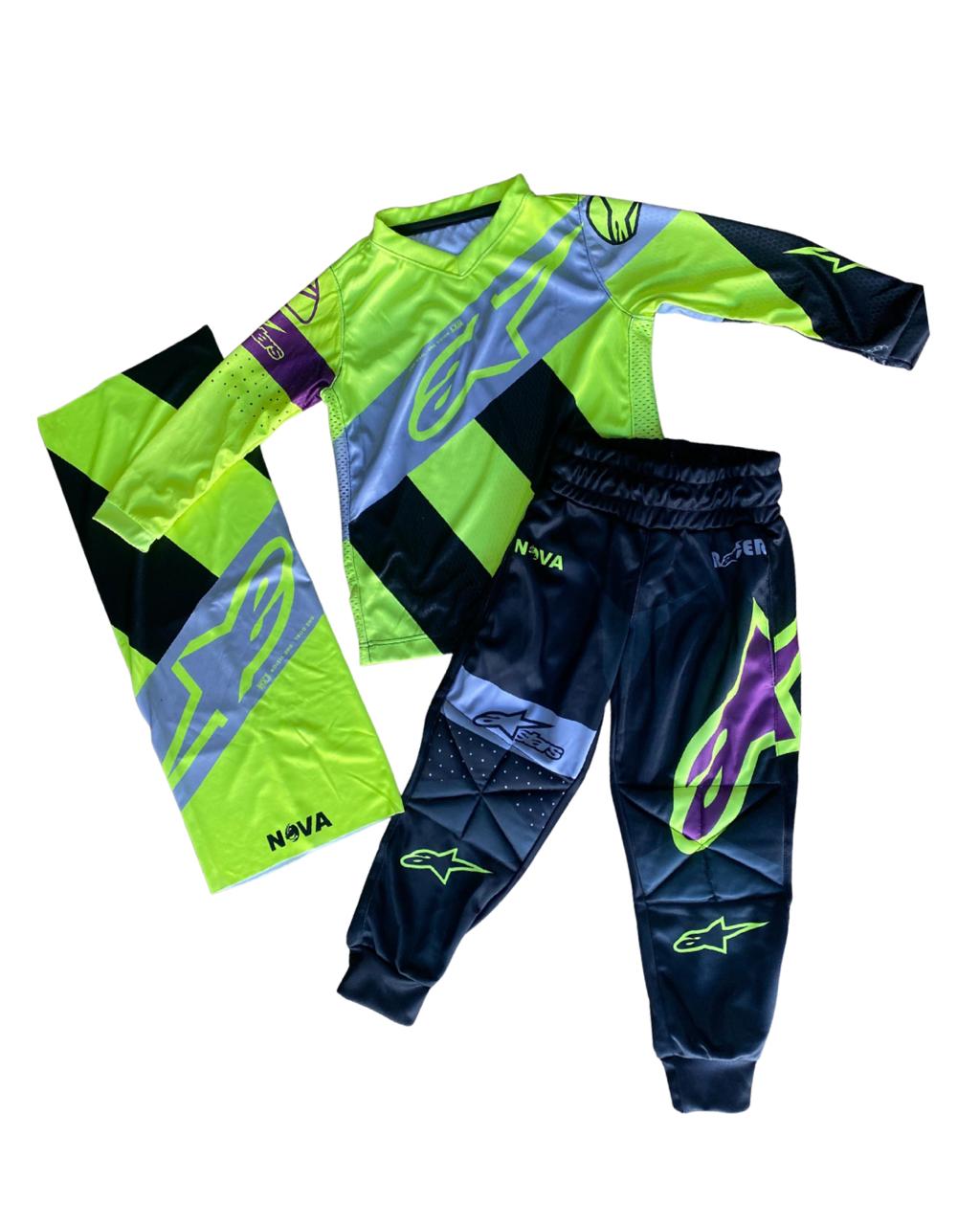 UNIFORME BMX NIÑOS MULTICOLOR UNISEX