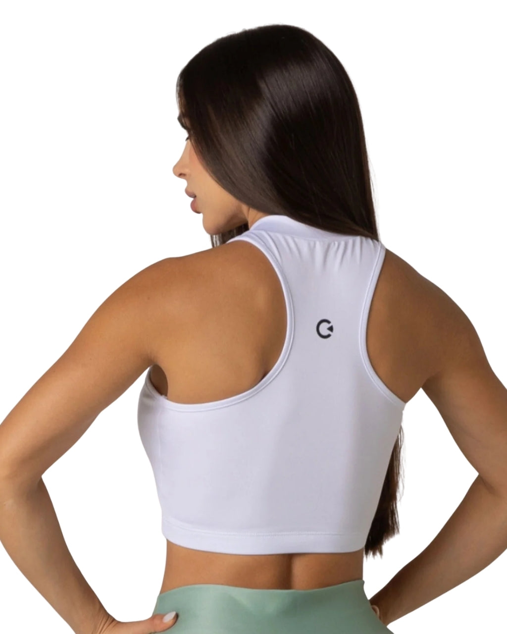 TOP RUNNING GO ACTIVE CREMALLERA BLANCO DAMA
