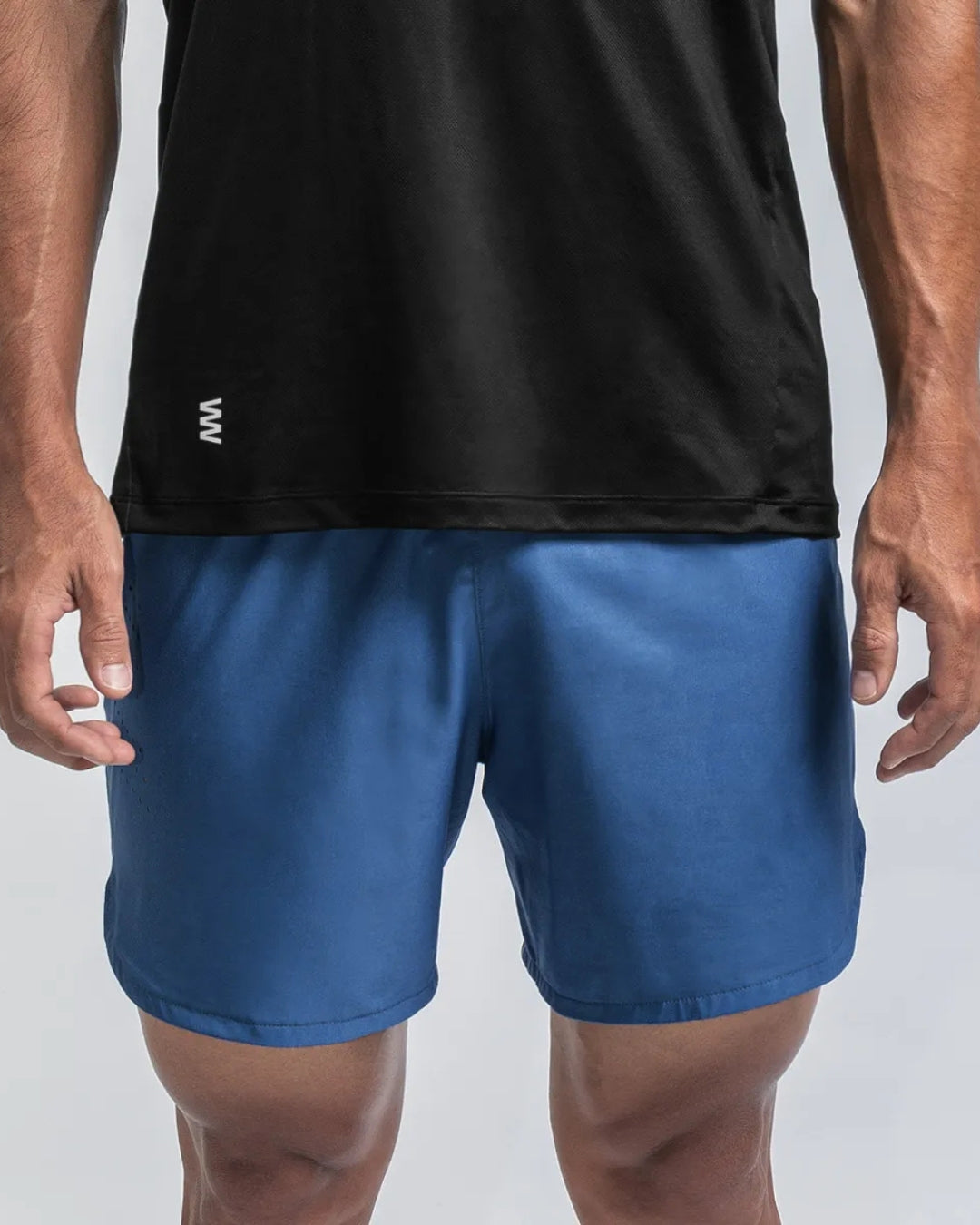 PANTALONETA RUNNING SUAREZ TRAINING BLUE HOMBRE