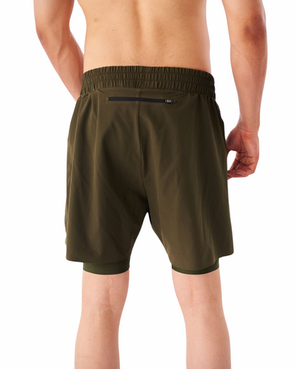 PANTALONETA RUNNING ANONYMOUS PERFORMANCE VERDE HOMBRE