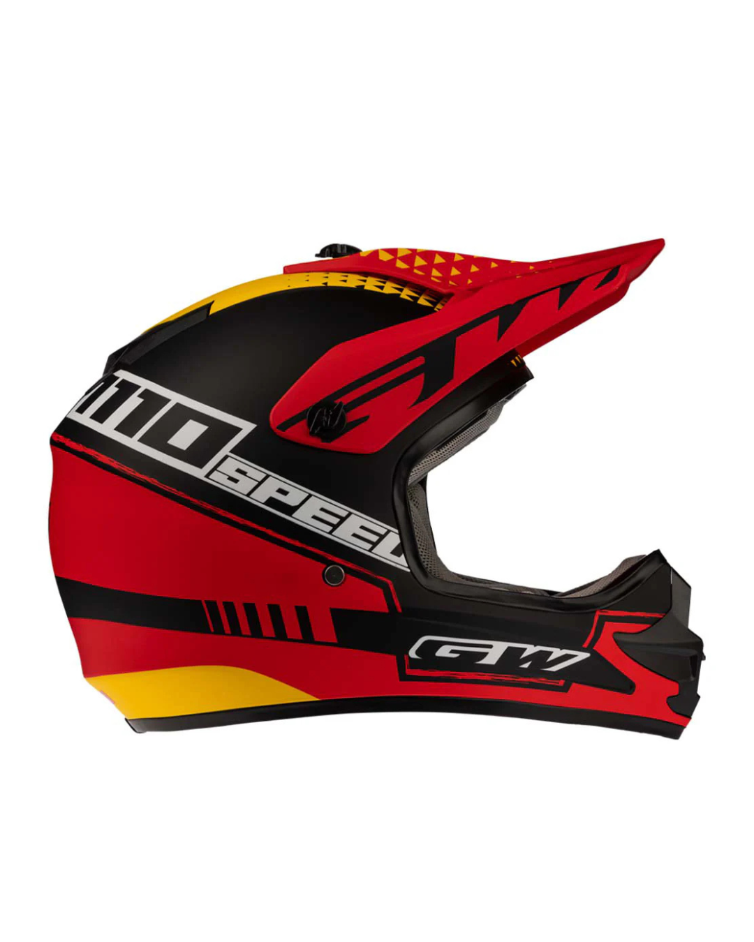 CASCO GW BMX FULLFACE SPEED 1110 ROJO-UNISEX