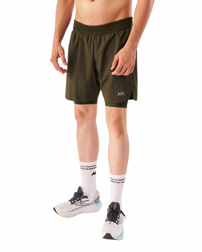 PANTALONETA RUNNING ANONYMOUS PERFORMANCE VERDE HOMBRE