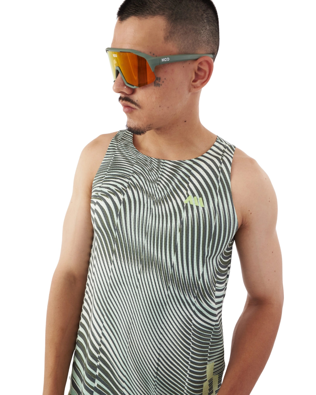 CAMISETA RUNNING ANONYMOUS SPEED VEST GARDEN  MANGA SISA HOMBRE