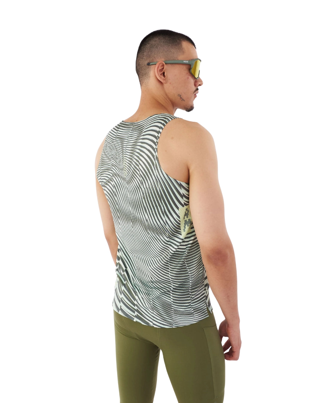 CAMISETA RUNNING ANONYMOUS SPEED VEST GARDEN  MANGA SISA HOMBRE