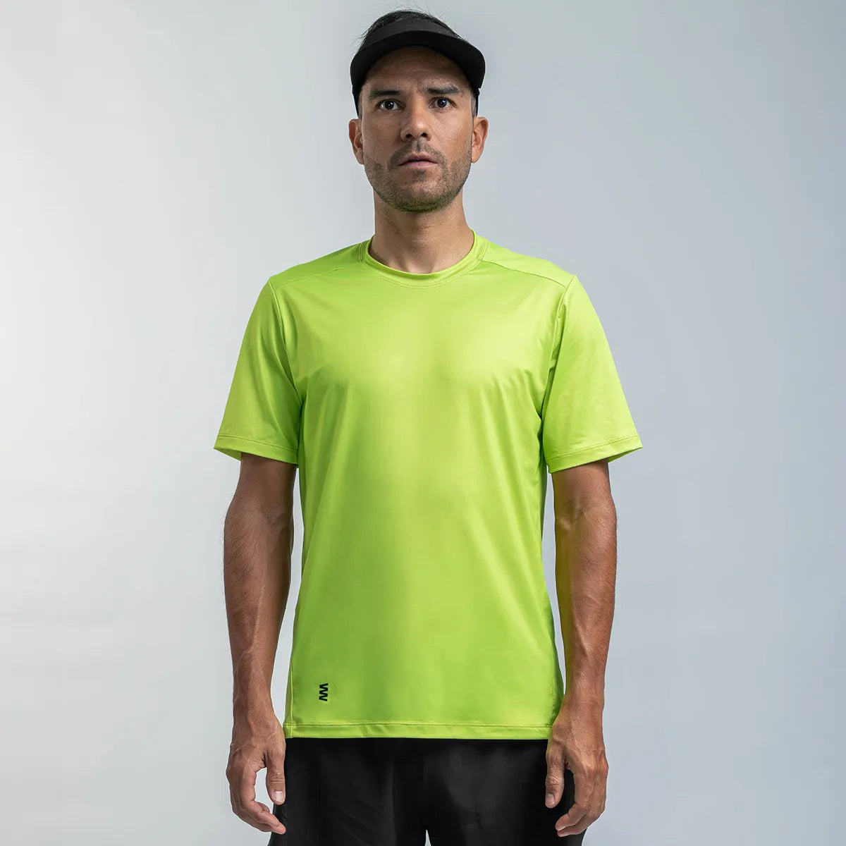 CAMISETA RUNNING SUAREZ BREEZE CITRIC VERDE NEÓN HOMBRE