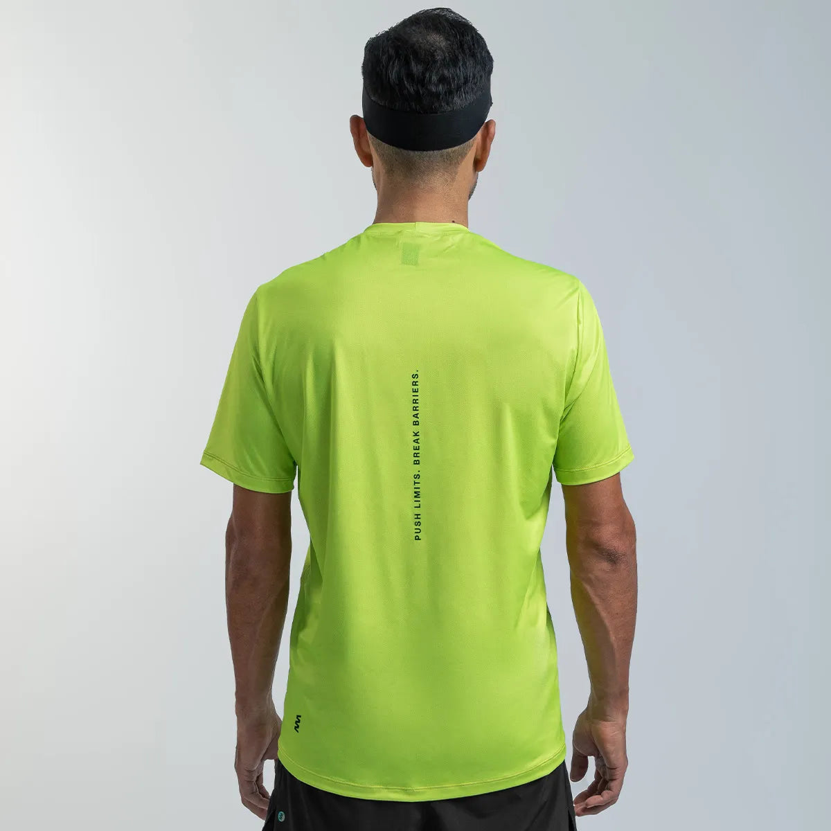 CAMISETA RUNNING SUAREZ BREEZE CITRIC VERDE NEÓN HOMBRE