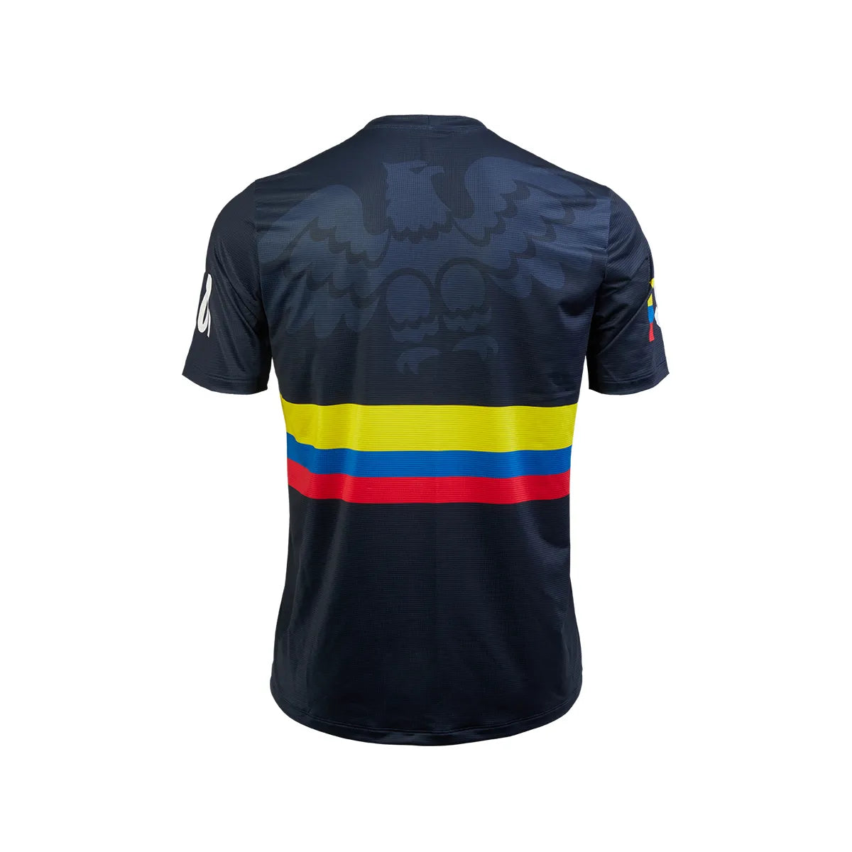 CAMISETA RUNNING SUAREZ PERFORMANCE COLOMBIA AZUL  HOMBRE