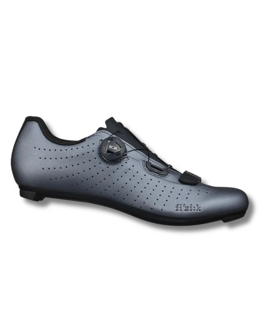 ZAPATILLAS RUTA FIZIK R5 TEMPO GRIS METALICO