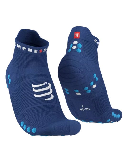 MEDIAS COMPRESSPORT PRO RACING V4.0 RUN LOW – AZUL UNISEX