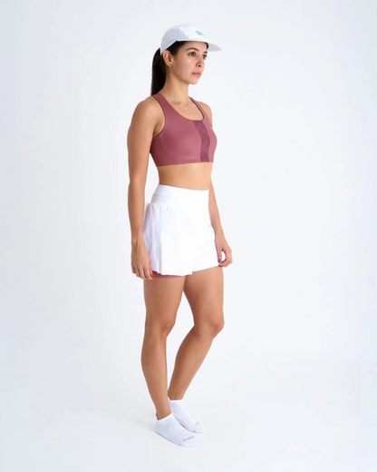 PANTALONETA RUNNING/PADEL SAFETTI BLANCO DAMA