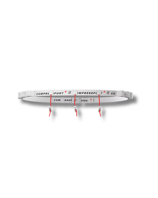 CINTURÓN COMPRESSPORT DEPORTIVO BLANCO