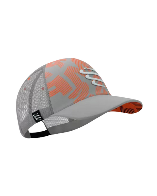 GORRA COMPRESSPORT TRUCKER GRIS/NARANJA UNISEX