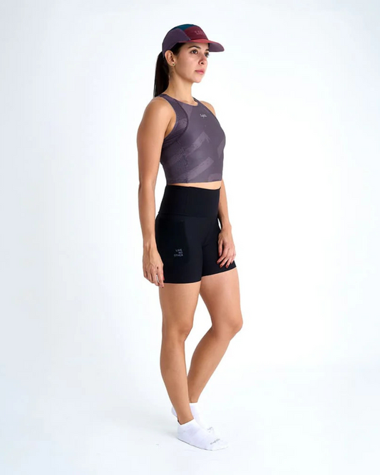 LICRA CORTA RUNNING TITÁN SAFETTI NEGRO DAMA