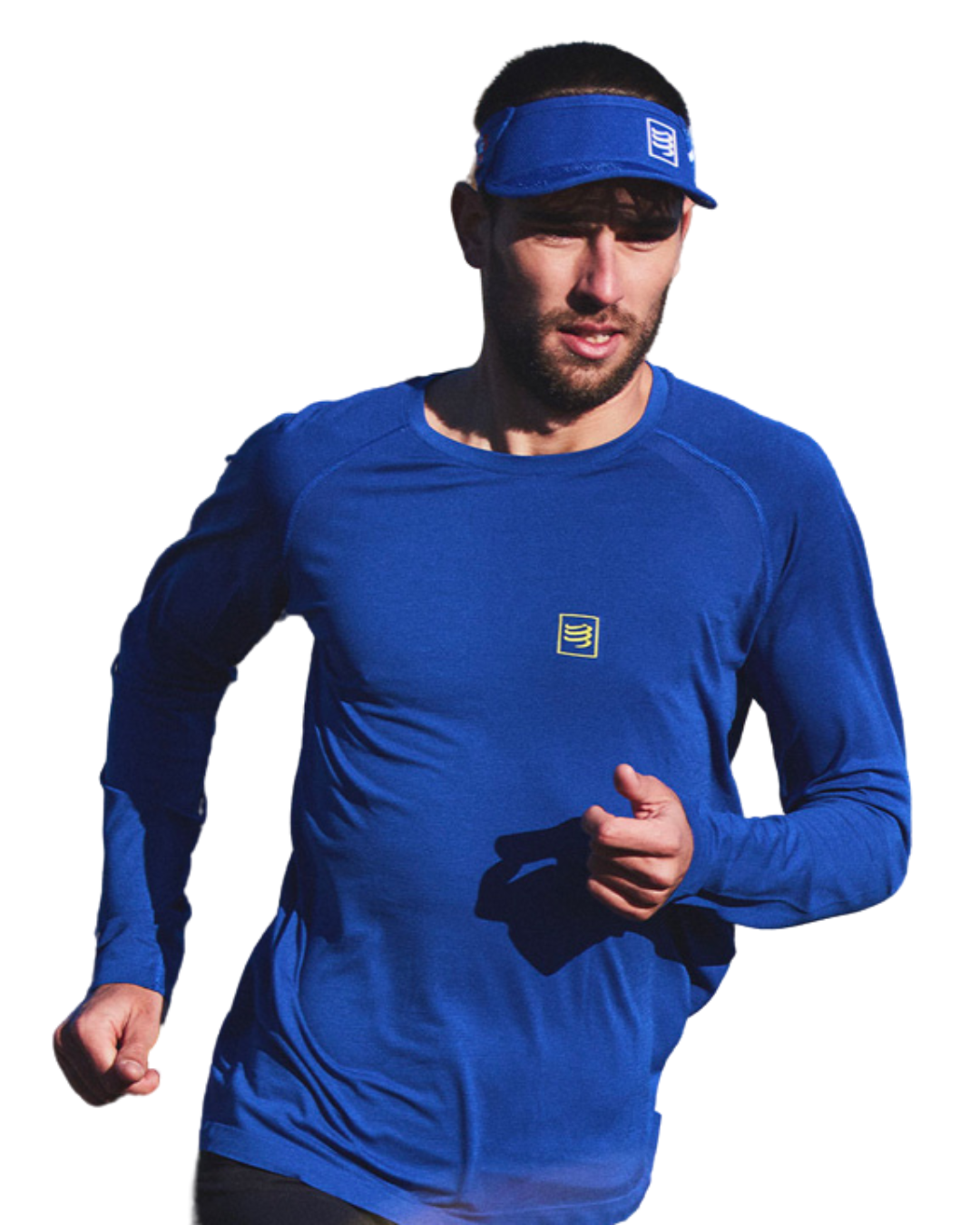 VISERA COMPRESSPORT SPIDERWEB ULTRALIGHT AZUL/BLANCO UNISEX