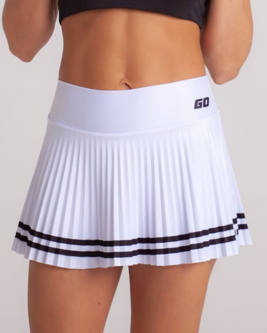 FALDA SHORT RUNNING/PADEL GO ACTIVE BLANCA DAMA