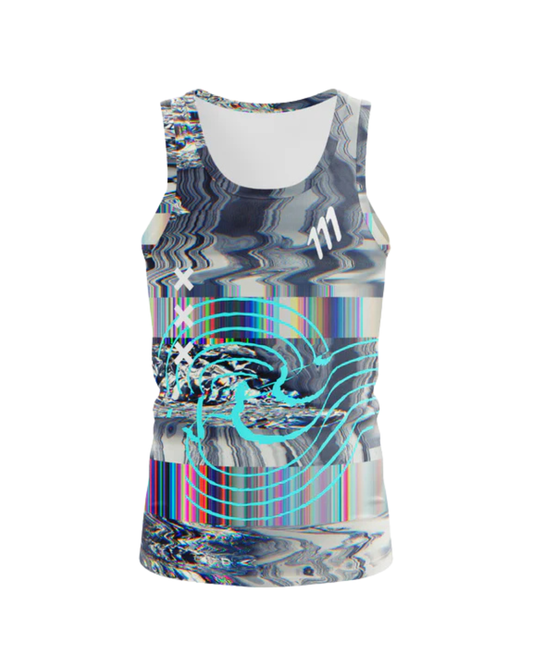 CAMISETA RUNNING 111 TANK RACER MILLENIUM MANGA SISA DAMA