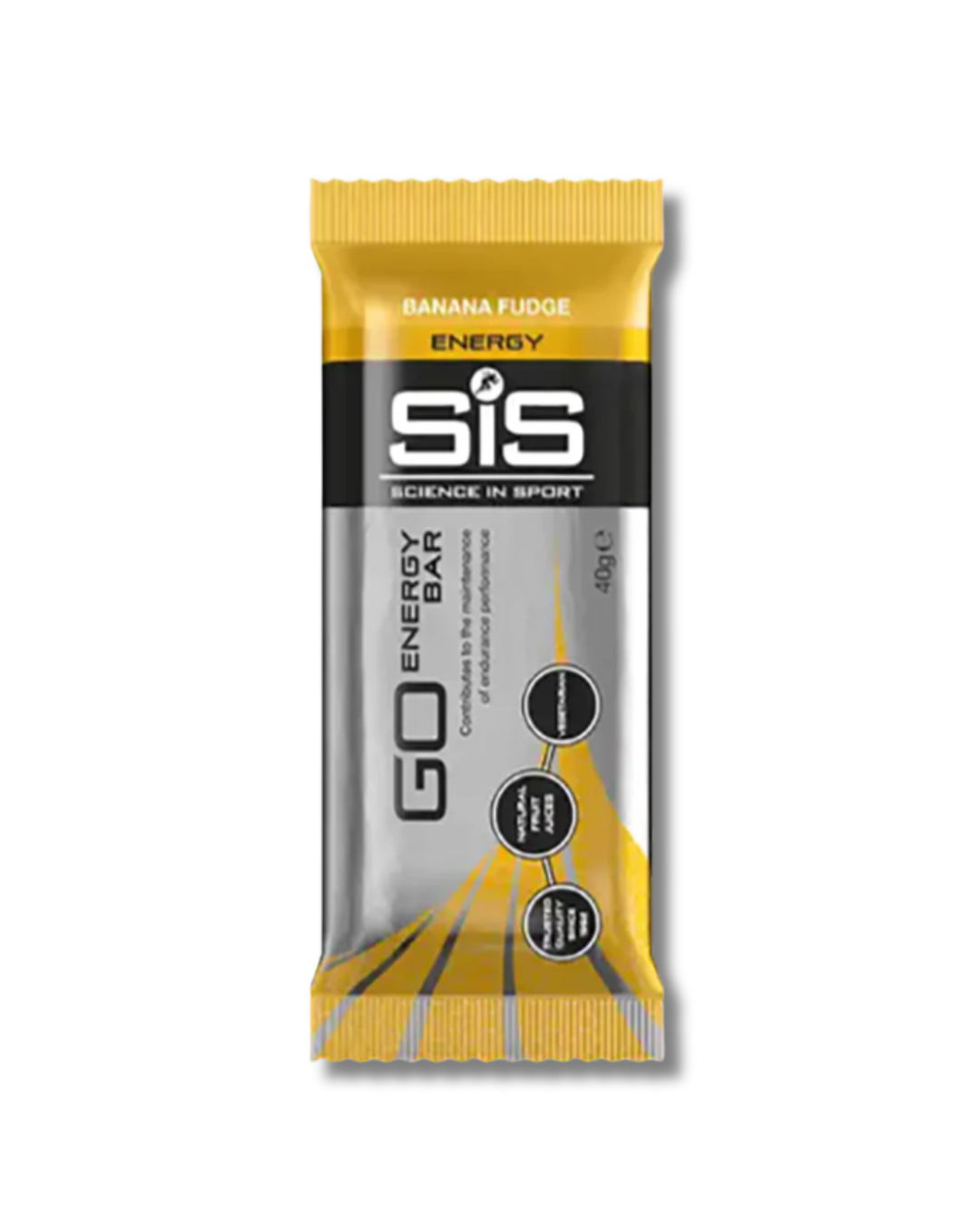 BARRA SIS GO ENERGY BANANA FUDGE 40 GR