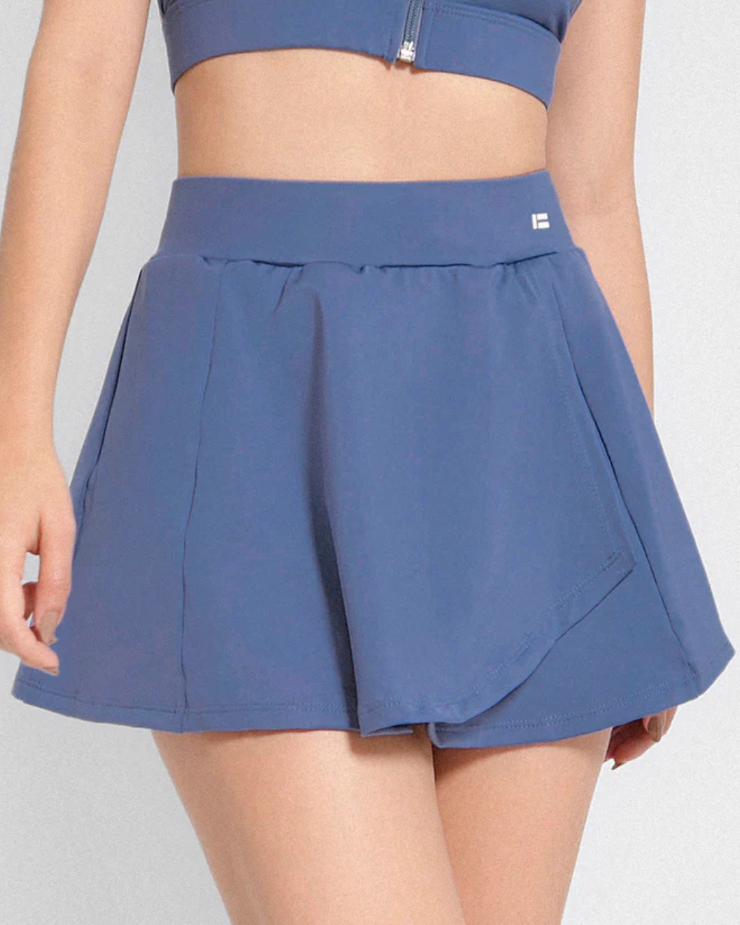FALDA SHORT RUNNING/PADEL IDROTT AZUL DAMA
