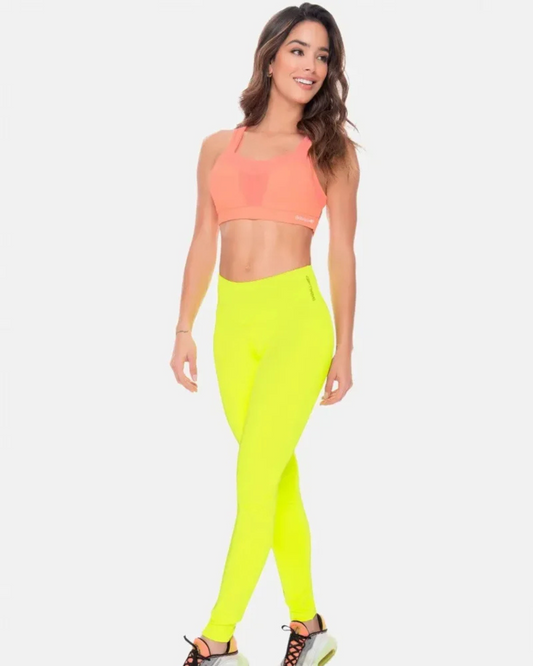 LEGGINS RUNNING BABALÚ SUPLEX AMARILLO NEON DAMA